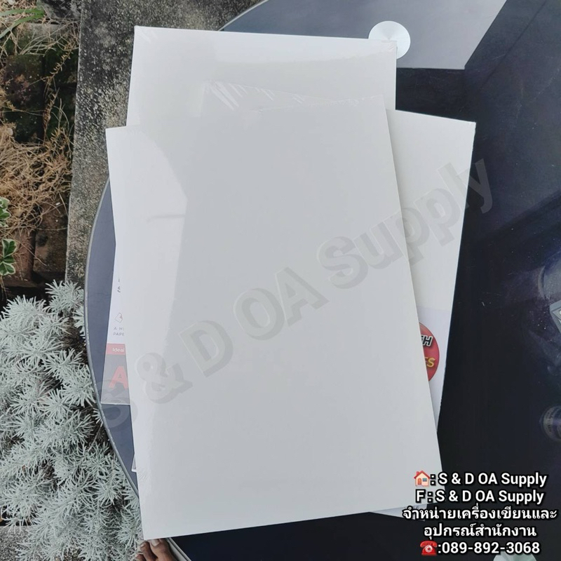 Renaissance กระดาษ 100 ปอนด์ ขนาด A3 RNS กระดาษวาดเขียน ชนิดผิวเรียบและผิวหยาบ หนา200แกรม / บรรจุ 50แผ่น
