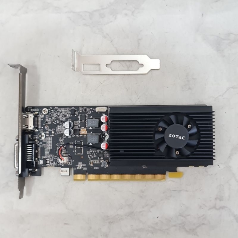 ZOTAC GeForce® GT 1030 2GB GDDR5 Low Profile มือสอง มีขาสั้น