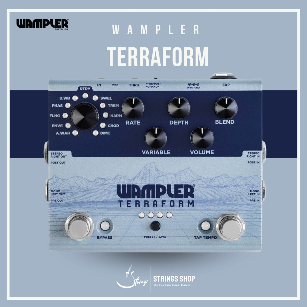 เอฟเฟคกีตาร์ Wampler Terraform