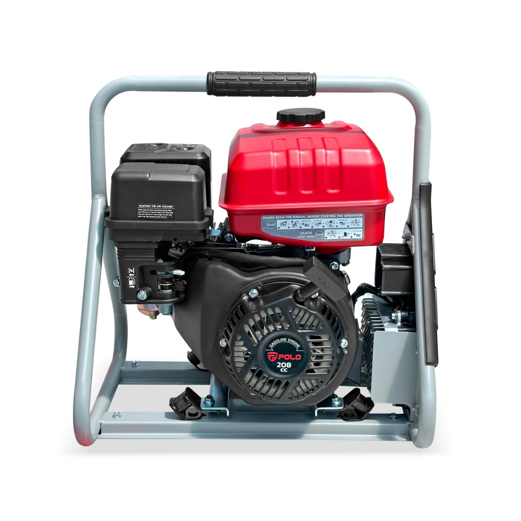 POLO GT3750iP เครื่องปั่นไฟเบนซินระบบ INVERTER 2.8 กิโลวัตต์ สตาร์ทมือดืง กำลังเครื่อง 7 แรงม้า - รูปที่ 2
