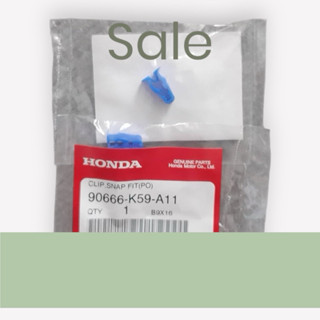 คลิ๊ฟล็อคชุดสี HONDA CLICK125I/150I สีน้ำเงิน ตัวละ 10 บาท
