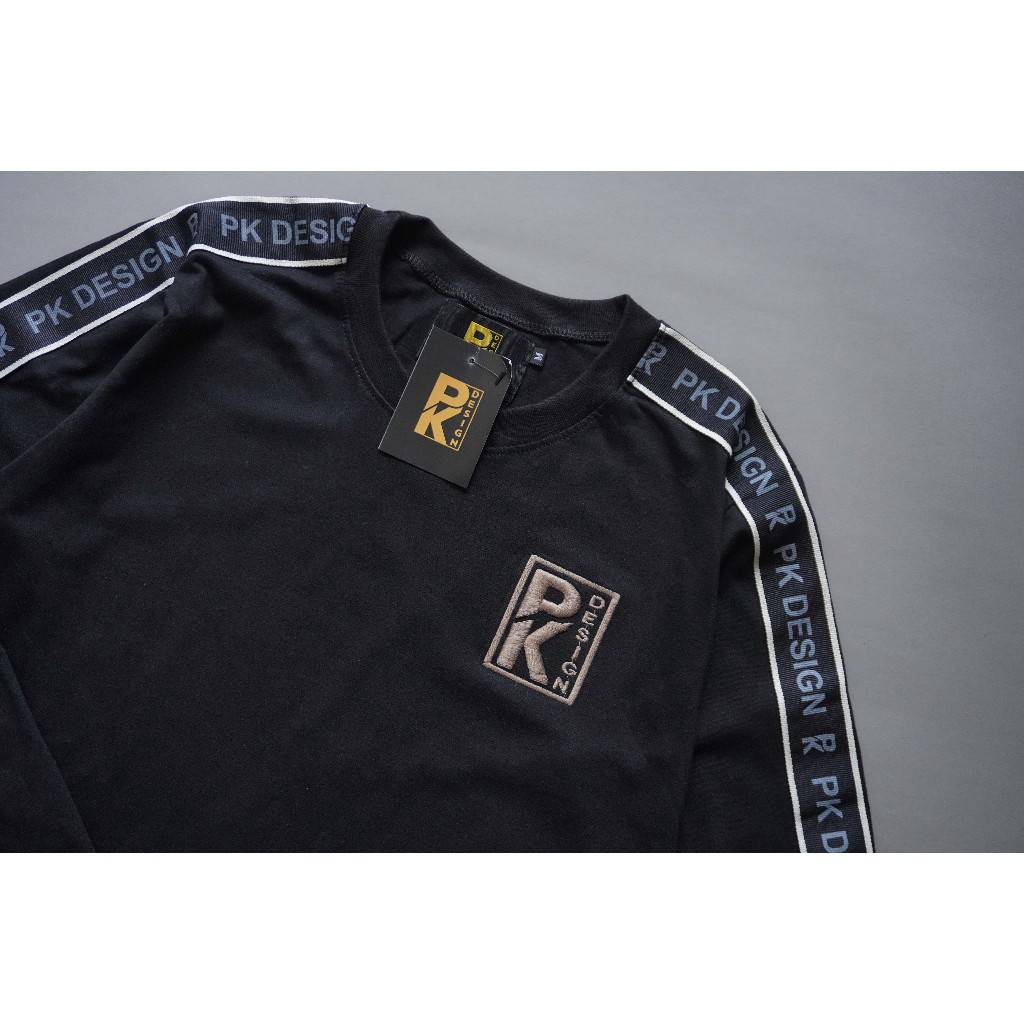 เสื้อยืดแขนยาว PK25 ผ้า Cotton สำหรับชายและหญิง ราคา ถูกที่สุด ดีลบีเคเค แกลเลอรีภาพที่ 5