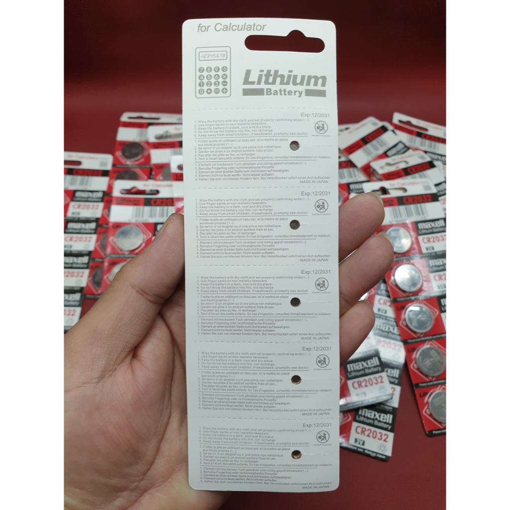ถ่าน แบตรีโมท Yamaha Aerox แท้ ตรงรุ่น ถูกกว่าศูนย์ ล้าน% (MAX CR 2032 H)