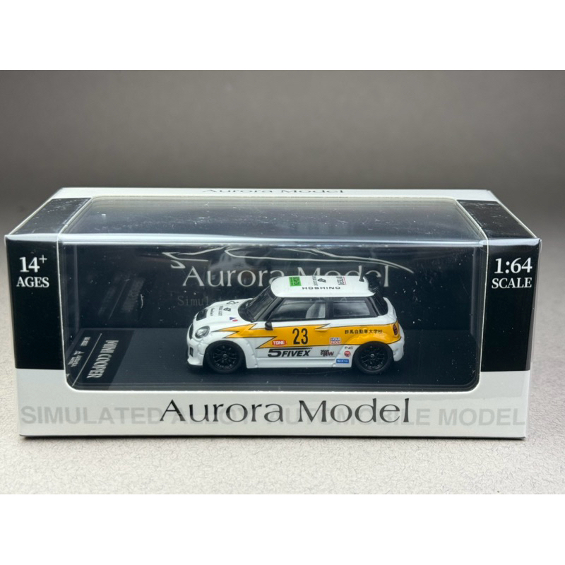 Mini Cooper LBWK Scale 1:64 ยี่ห้อ Aurora Model