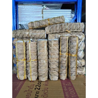 กระทงขนมเข่งใบตองแห้ง 5 มุมไม้กลัดไซร์ 3 ขนาด (ใหญ่ กลาง เล็ก) บรรจุ 100 ใบต่อแถว ใช้ไม้กลัดทุกใบ