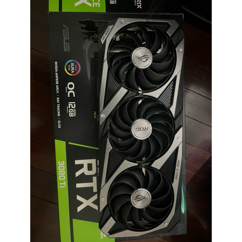 3080Ti Rog Strix มือ2 สภาพใหม่ ประกัน3+1 เหลือถึง 12/25