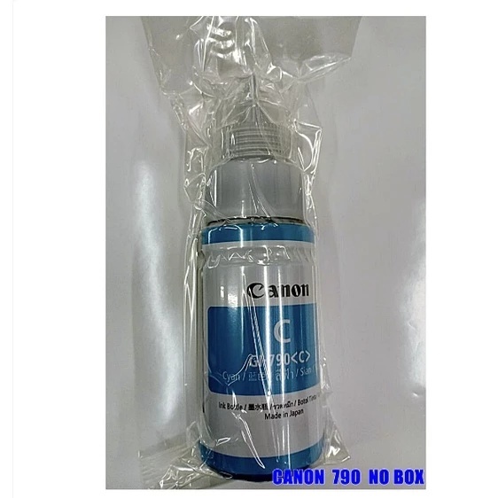 Canon GI-790 หมึกแท้​(No Box)​ ของแท้ 100% **ไม่มีกล่อง** 1ชุด BK/C/M/Y​（เปิดบิลเงินสดได้） - รูปที่ 3