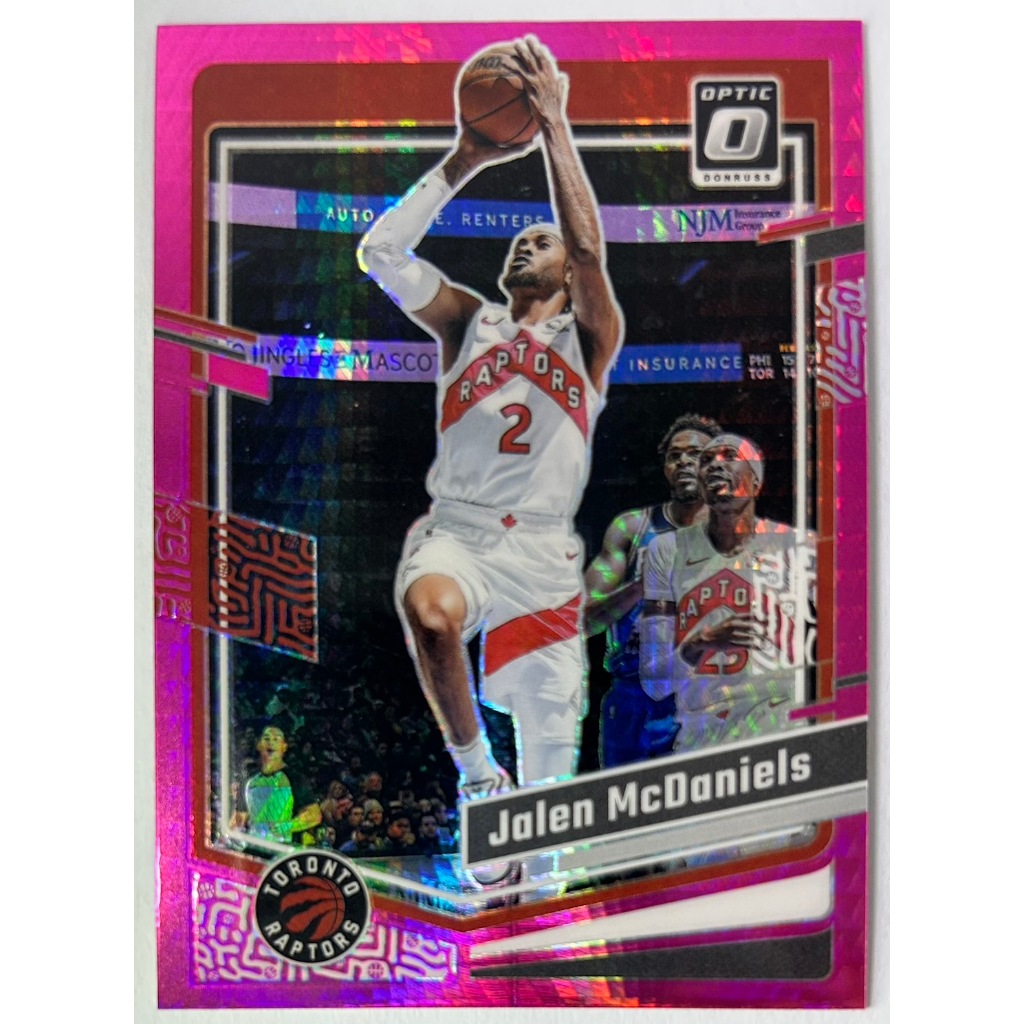 การ์ดบาสเกตบอล NBA Panini รวม Jalen McDaniels