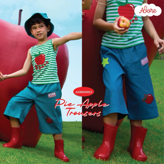 ADORE2112 AOB10003 : PIE APPLE TROUSERS กางเกงยีนส์ กางเกงเด…