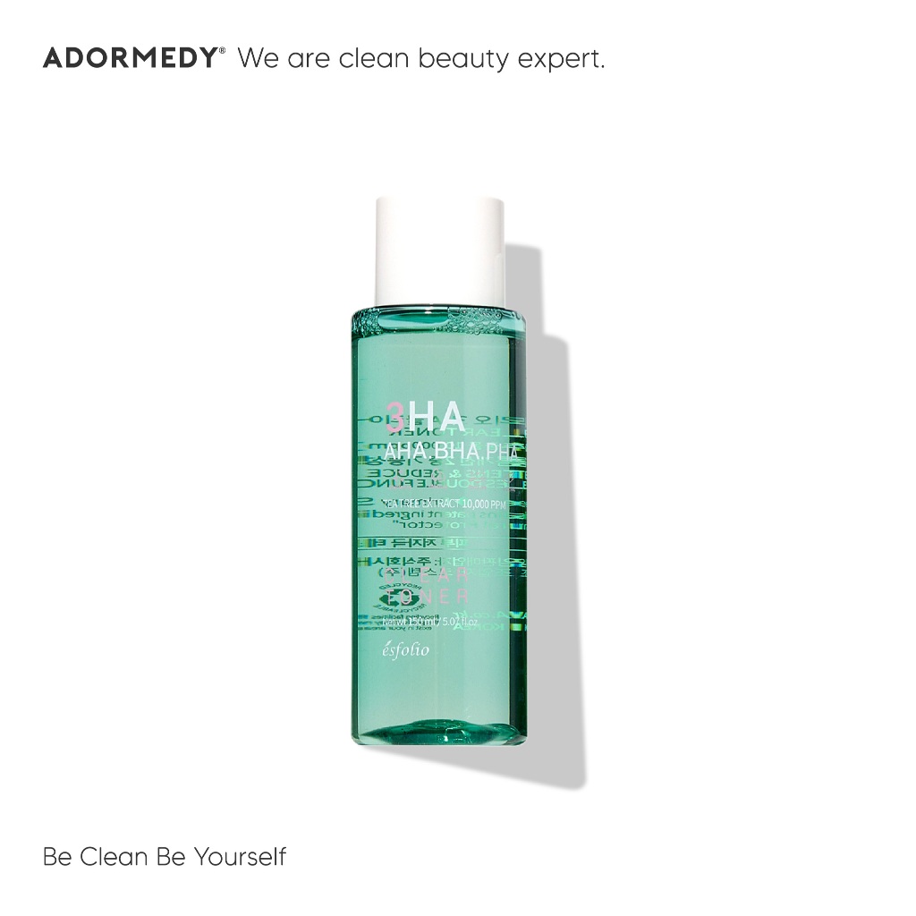 ESFOLIO 3HA CLEAR TONER โทนเนอร์สำหรับคนเป็นสิว