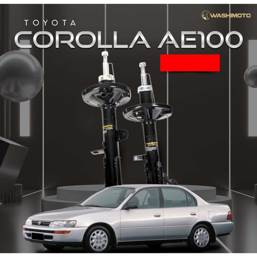 Washimoto โช๊คอัพรถเก๋งรุ่น Toyota AE100ปี 1992-1995