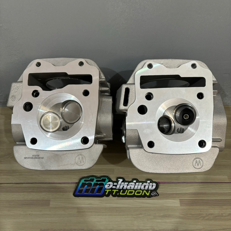 ฝาสูบwave125R/I/s บังลม ขนาดใบวาล์วเดิม 21/24 22/25 22/26 23/27 24/28 25/29 26/30 27/31 2วาล์ว งานเนียบสวยๆ #เวฟ125