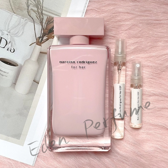 【 พร้อมส่ง】น้ําหอม แท้ Narciso Rodriguez For Her EDP & For Her Musc Nude & Rose EDP 2ml/5ml/10ml