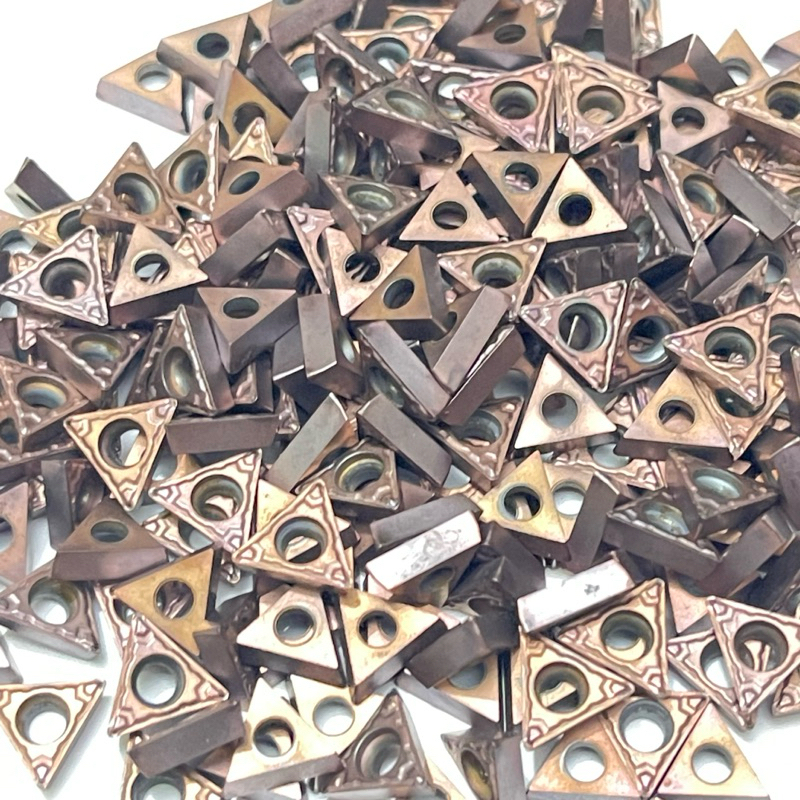 เม็ดมีด T09 Insert T09 สำหรับลุยงานเหล็กได้ทุกแบบ ใช้ได้สามมุม เม็ดมือสอฃ คัดคุณภาพสวย สินค้าพร้อมส่