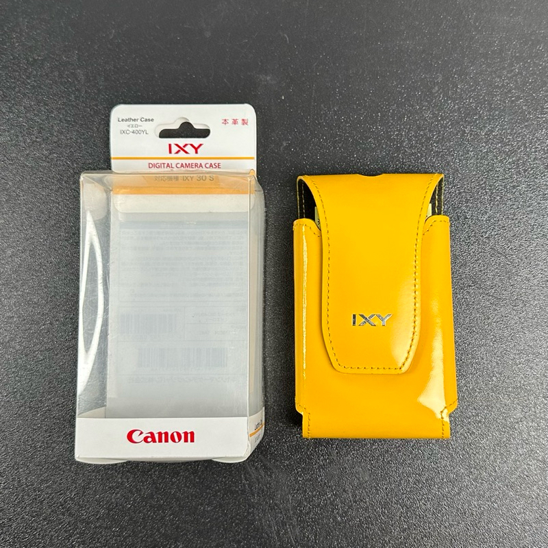 เคสหนัง canon ixy30s สีเหลือง (ตรงรุ่น) ใหม่มาก #พร้อมส่ง