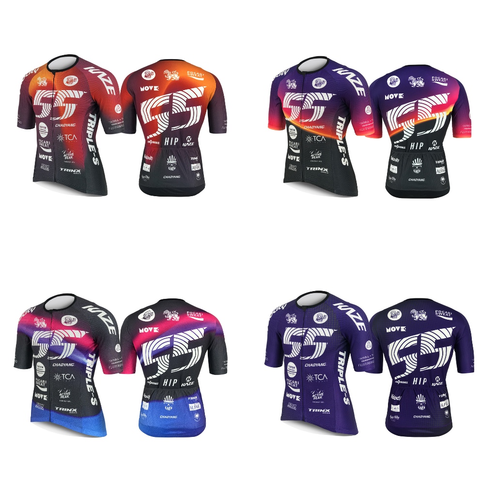 เสื้อปั่นจักรยาน ชุดปั่นจักรยาน 55 Cycling Club Jersey