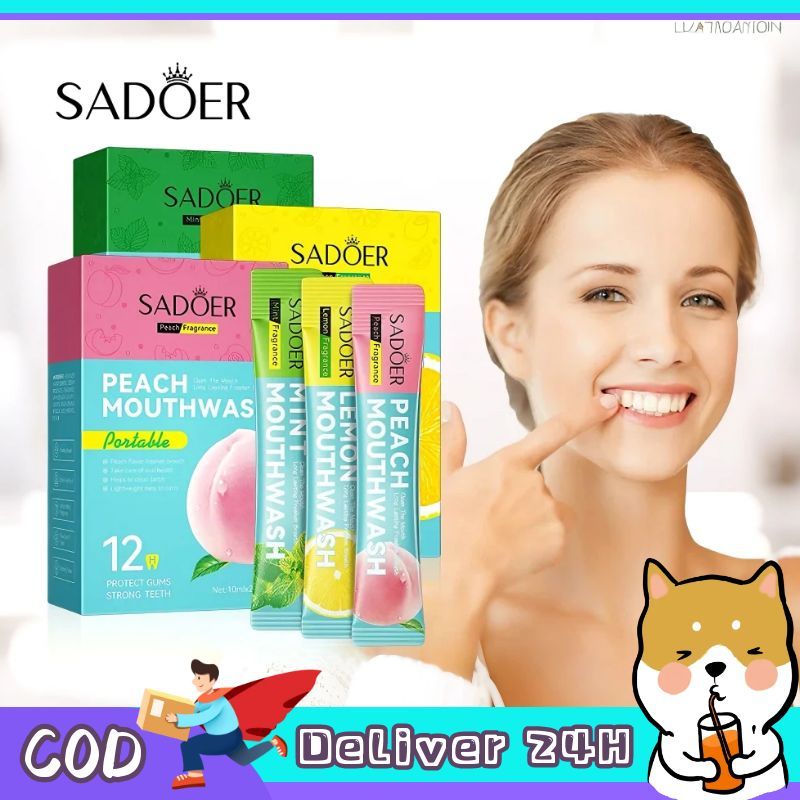 Dogegg มีพร้อมส่ง น้ำยาบ้วนปากแบบพกพา ขนา11g มีหลายกลิ่น
