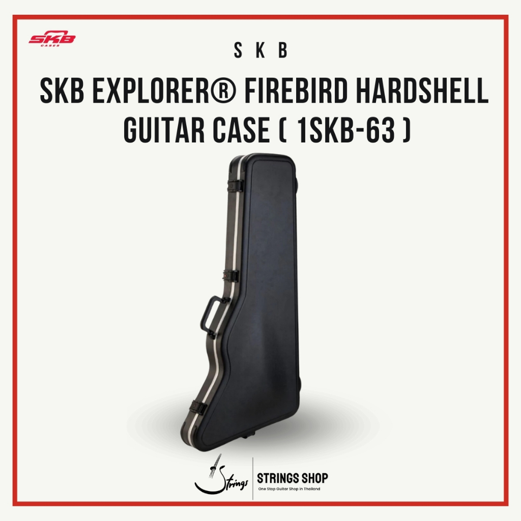 กระเป๋า/เคส กีตาร์ SKB Explorer® Firebird Hardshell Guitar Case ( 1SKB-63 )