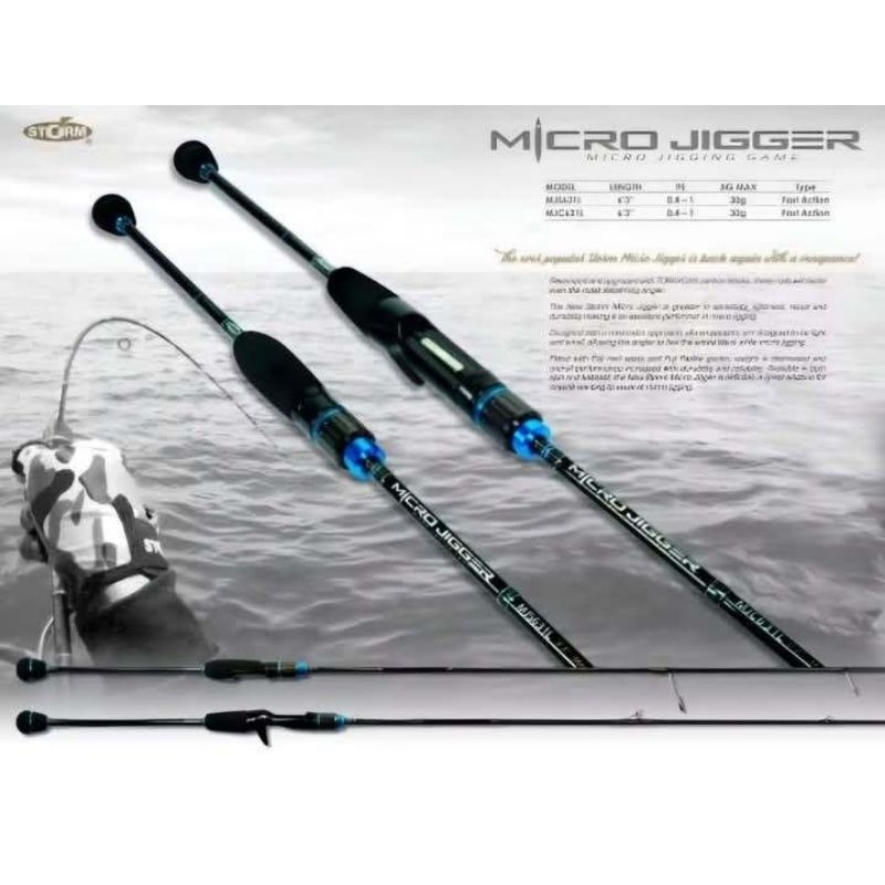 คัน Storm Microjigger 4-10 (ส่งใสท่อ PVC)