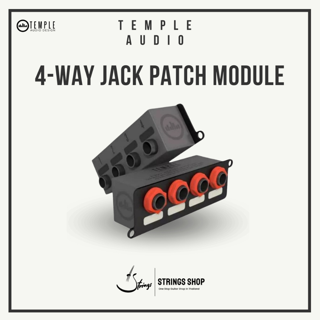 Temple Audio 4-Way Jack Patch Module