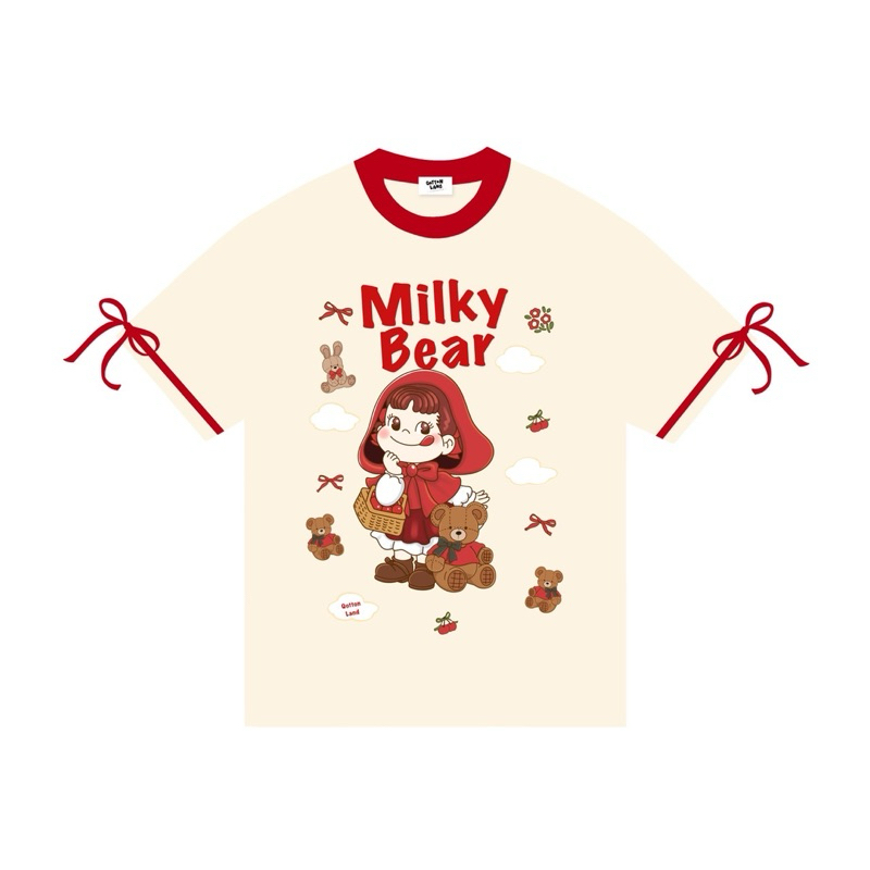 เสื้อยืดOversize(QottonLand)มิ้วกี้แบร์