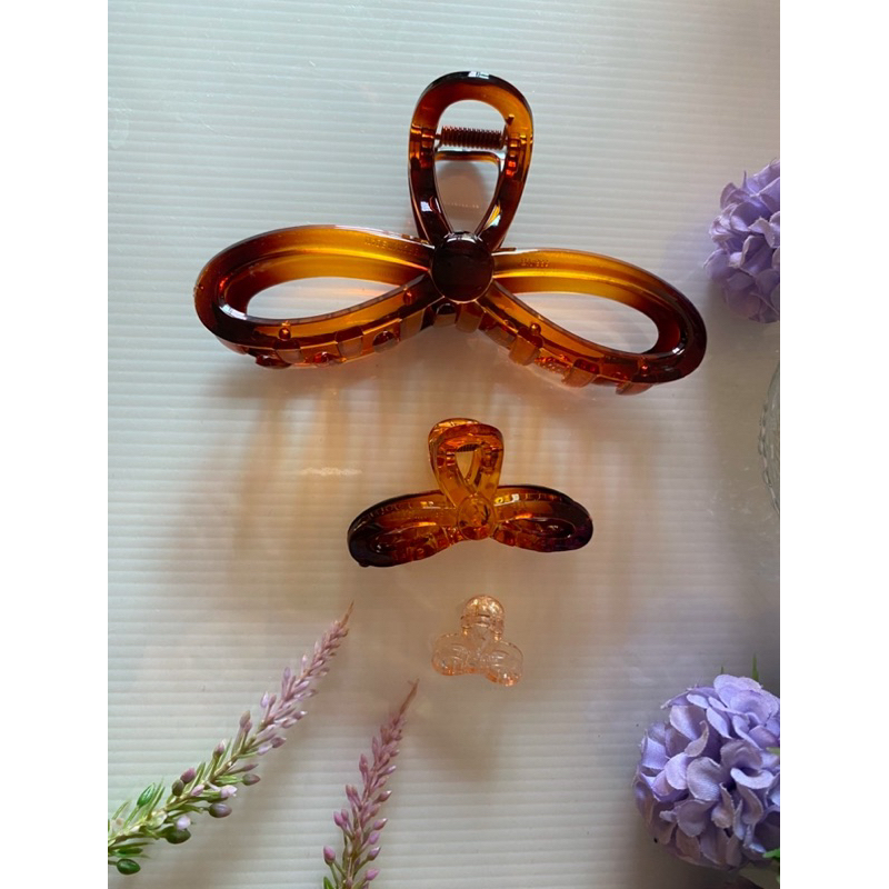 กิ๊บหนีบผมเกาหลี🇰🇷 ของแท้ 6.5cm คุณภาพเยี่ยม ใช้หนีบรวบเก็บผม หนีบครึ่งศีรษะ น่ารักมาก Made in Korea ของแท้ - รูปที่ 3