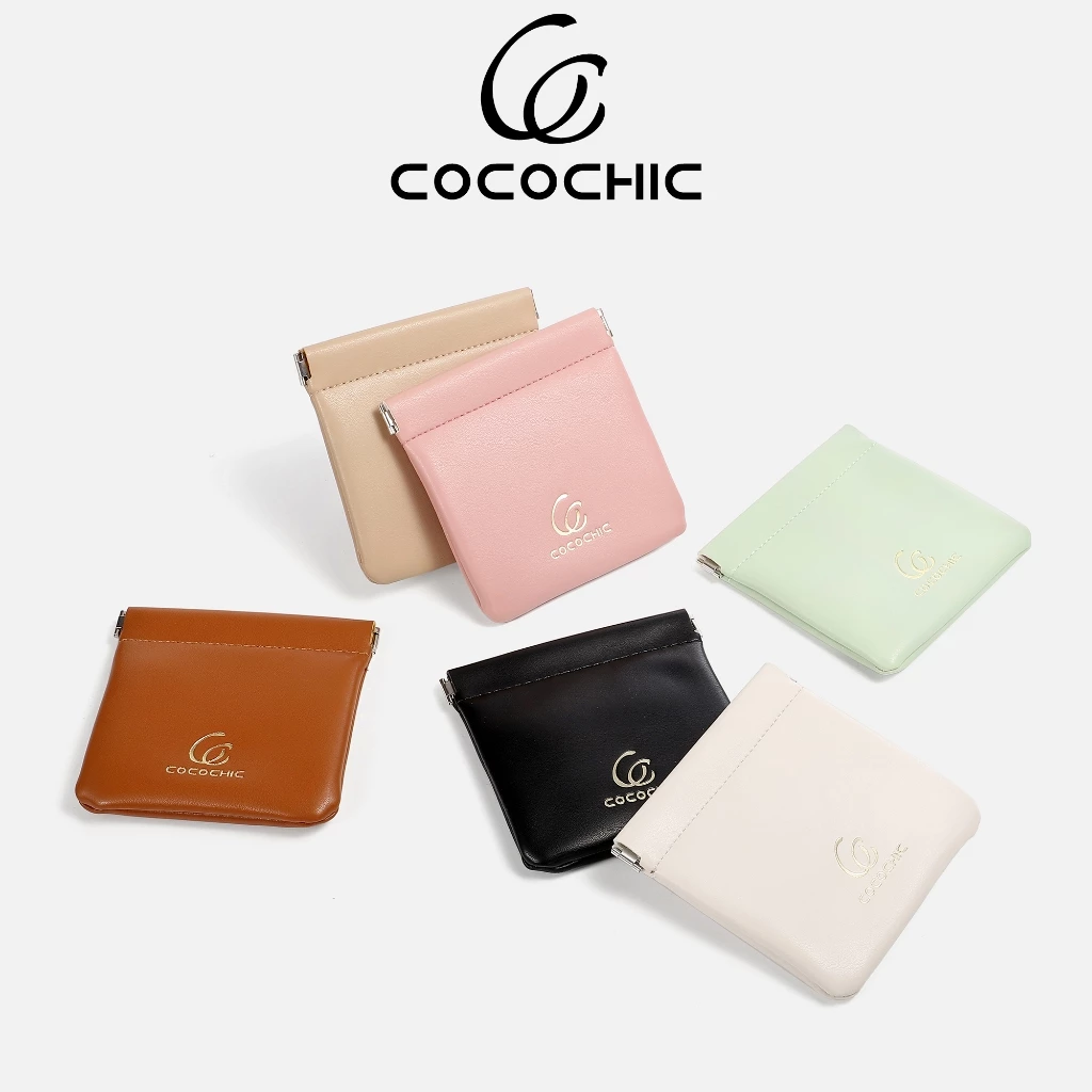 【COCOCHIC】 กระเป๋าใส่เหรียญ 2 ขนาด กระเป๋าตัง มินิมอล พกพาสะดวก