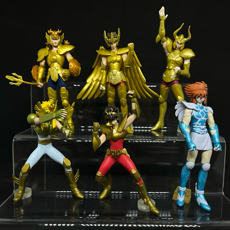 🔥 Saint Seiya Figure HGIF Gashapon Gold Saint (ชุด 6 ตัว)