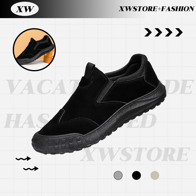 XWshopee รุ่นนี้สวยมาก รองเท้าผ้าใบแฟชั่นสำหรับผู้ชาย ทรงสวย น้ำหนักเบา มีให้เลือก 3 สี งานดีกันลื่นแน่น ใครสนใจ กดพิกัด – โปรปัง