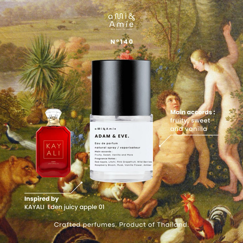 N°140 ADAM & EVE. (น้ำหอม/Eau de parfum)
