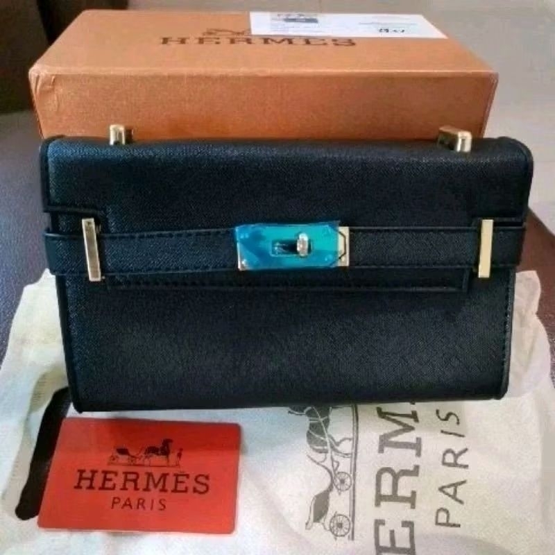 มือ1🌺🌺กระเป๋าสะพายข้าง​ Hermes​ (พร้อมกล่อง)​