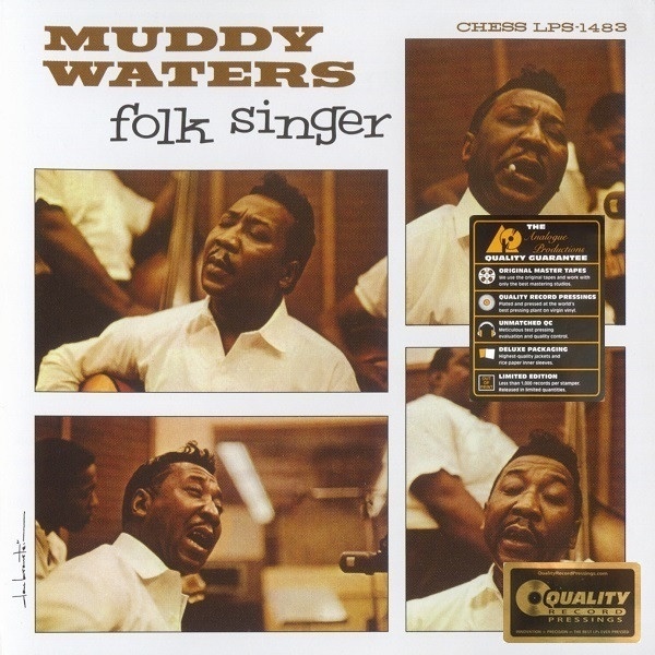 แผ่นเสียง LP Audiophile Muddy Waters – Folk Singer ( Analougue Production 200g 2015 US press ) แผ่นใ