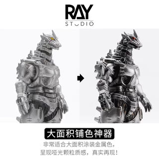 RAY STUDIO Dry Brush Pen แปรงทาสีแห้งขนาดเล็ก แปรงเพ้นท์สีโมเดล แปรงทำสีเอฟเฟค มี 3 ขนาด ขนแปรงพรีเมี่ยมล้างสีออกง่าย