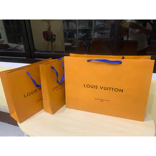 ถุงกระดาษแบรนด์LOUIS VUITTON ขนาดเล็ก/กลาง/ใหญ่ ถุงของขวัญ