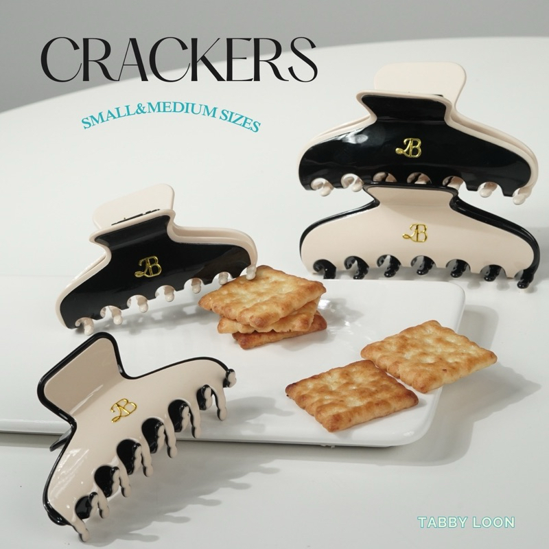 Tabby Loon Cracker Hair Clip กิ๊บติดผมพรีเมียม Two Tone