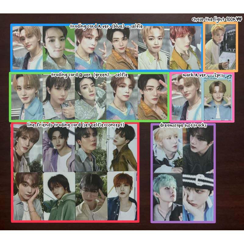 [VDO โค้ดลด] NCT DREAM - Trading Card : Line Friends, DREAM: Finder Cashe The Light Pop Up, Hottracks