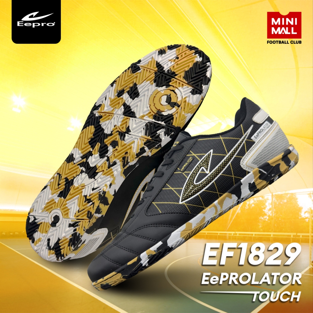 รองเท้าฟุตซอล Eepro รุ่น LATOR TOUCH รหัส EF1829 รองเท้าฟุตบอล หนังสังเคราะห์ น้ำหนักเบา สวมใส่สบาย Eepro x MINI MALL