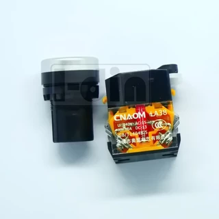 Push button LA38 ขนาด22mm. สวิตซ์กดติด-กดดับ (กดจมค้าง) มีตัวเลือก 4 สี (1NO / 1NC)