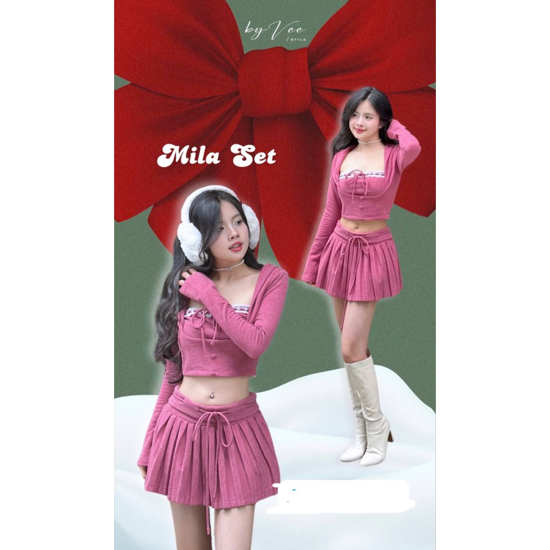 พร้อมส่งByvee Mila Set ไม่ต้องรอพรีค่า