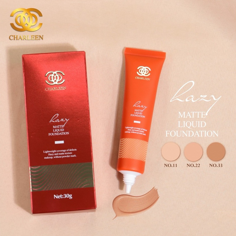 [พร้อมส่งเบอร์ #11] รองพื้นชาลีนหลอดแดง ปริมาณ 30 กรัม เนื้อแมท ปกปิดได้ดีมาก ราคา ถูกที่สุด ดีลบีเคเค แกลเลอรีภาพที่ 6
