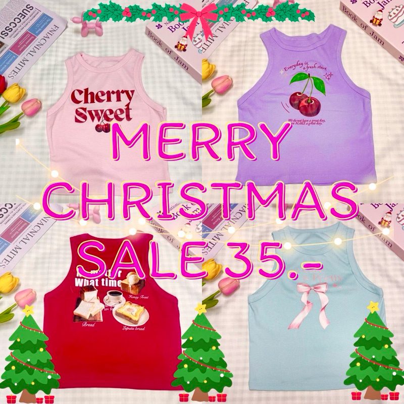 เปิดโปรปีใหม่ เหลือเเตัวล่ะ 35.-35.-35.- ♡◦เสื้อครอปกล้าม กล้ามเว้า◦♡ มือ 1 ผ้าดีใส่สบาย นุ่ม รอบนี้ลายน่ารักมาก