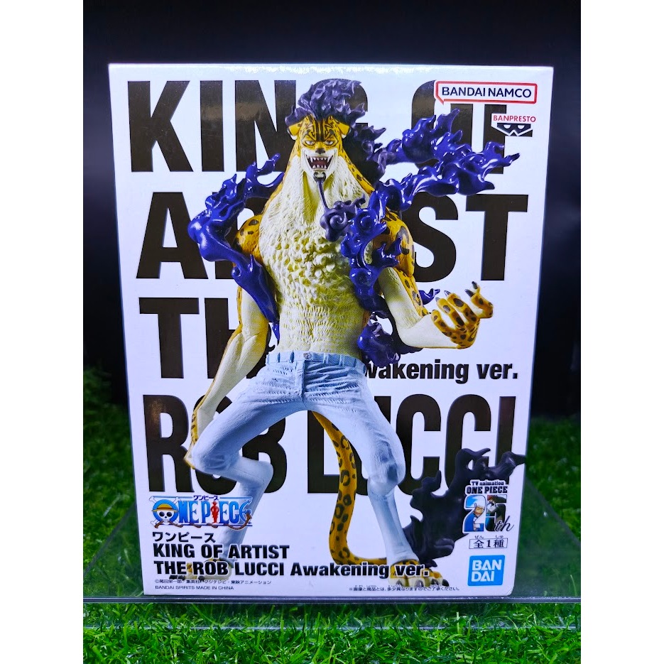 (ของแท้) ร็อบ รุจจิ วันพีช Rob Lucci Awakening Ver. - One Piece King of Artist Figure