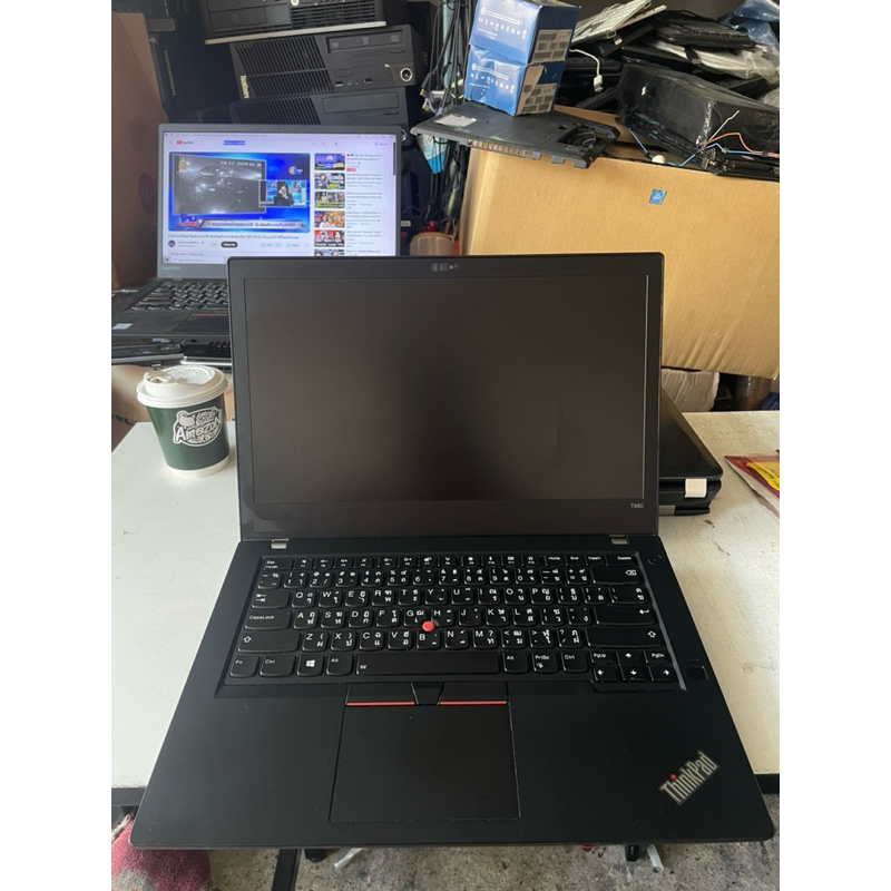 Notebook  Lenovo Thinkpad T480 Core i5gen8/RAM DDR4 8G/M2 256G/จอFull HD แบตเก็บมีกล้องหน้าพร้อมกระเ