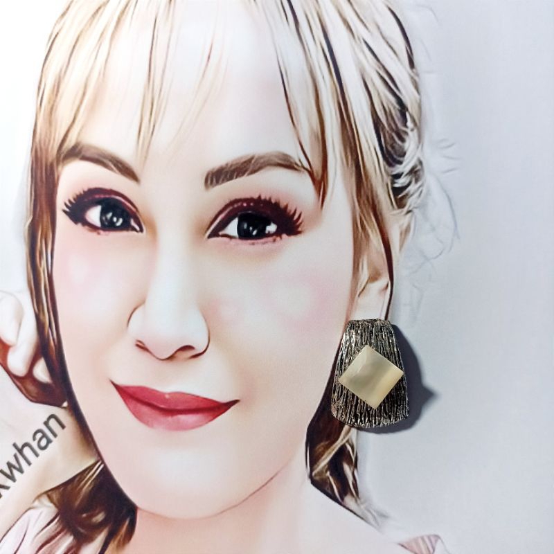 E35,ต่างหู ตุ้มหู,แฟชั่น,ต่างหูอลังการ,ฟรุ้งฟริ้ง,Handmade,DIY