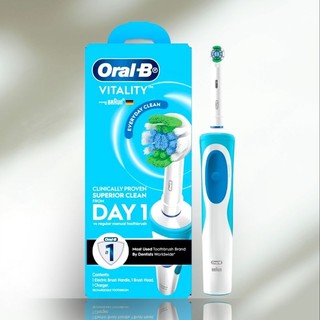 Oral-B ออรัลบี แปรงสีฟันไฟฟ้า ไวทาลิตี้ เอฟเวอรี่เดย์ คลีน (ของแท้ฉลากไทย)
