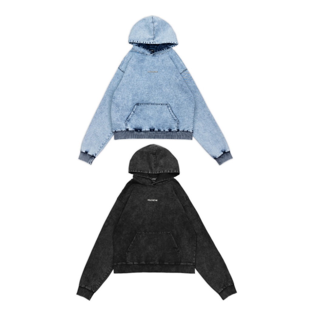 URTHE - เสื้อฮู้ด เเขนยาว รุ่น DN SOFT HOODIE