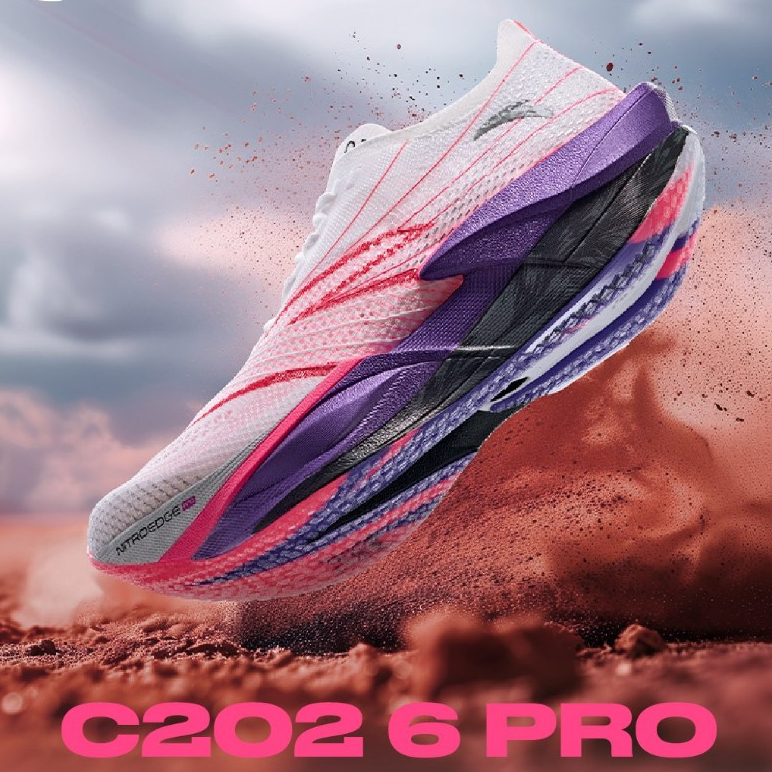 [C202 6 PRO] ANTA Men SuperShoe มาราธอน Running Shoes CarbonFiber รองเท้าวิ่งมาราธอน Official Store