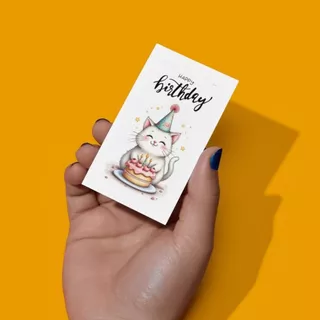 การ์ดวันเกิด อวยพรวันเกิด HAPPY BIRTHDAY CARD น่ารักๆ (Set 2) มีให้เลือก 20 ลาย