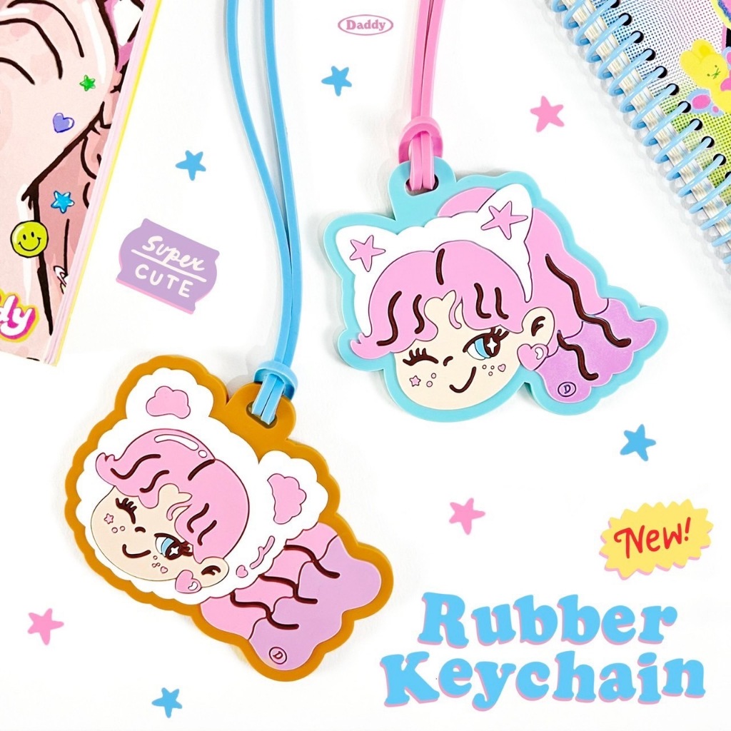 DADDY | Wendy Rubber Keychain พวงกุญแจ rubber น้อง wendy สุดน่ารัก
