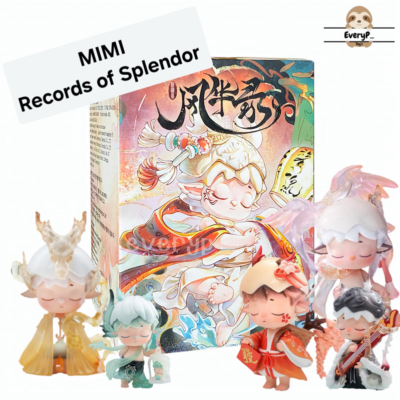 (ส่งด่วน) กล่องสุ่ม/เลือกตัว 🏮MIMI Records of Splendor Series Blind Box Heyone Mimi มีมี่